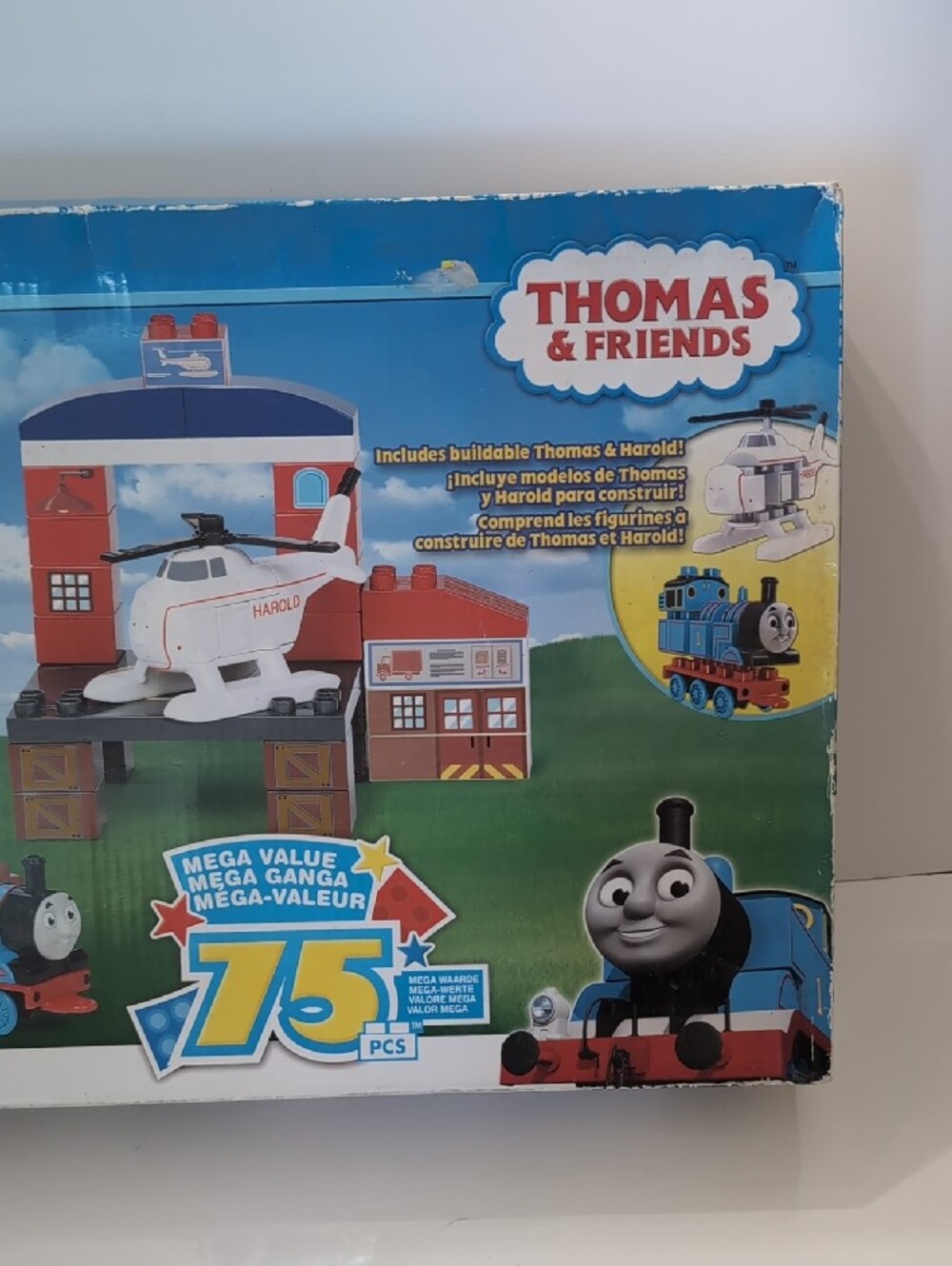 NIB Thomas & Friends Mega Bloks Sodor Airport Playset 75 Pieces - Picture 3 of 13